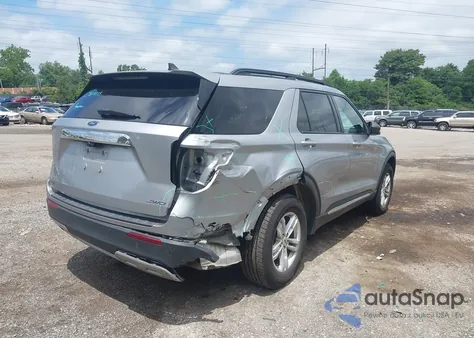 2021 Ford Explorer Xlt из США, поврежденный, VIN 1FMSK8DH8MGB56894